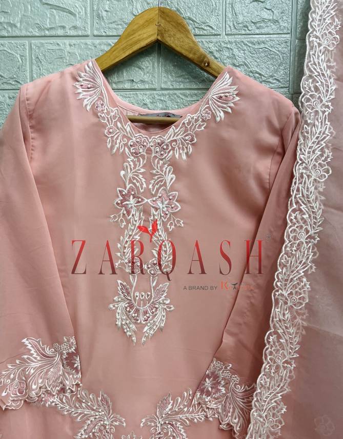 Zarqash 163 D To F Heavy Georgette Pakistani Readymade Suits Wholesale Clothing Suppliers In India
